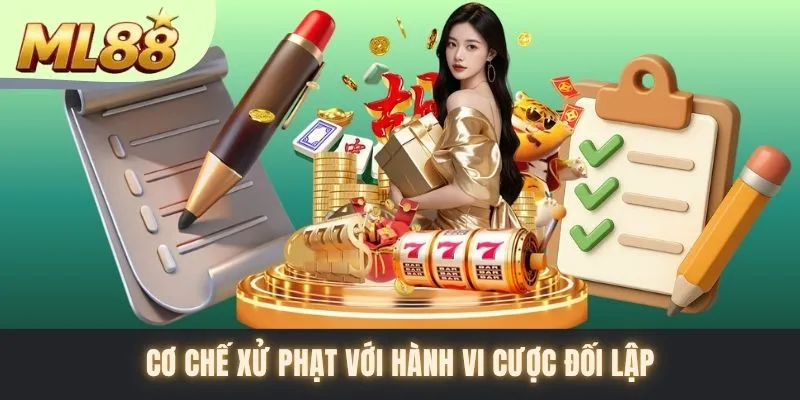 Cơ chế xử phạt với hành vi cược đối lập