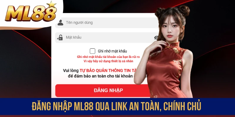 Đăng nhập ML88 qua link an toàn, chính chủ