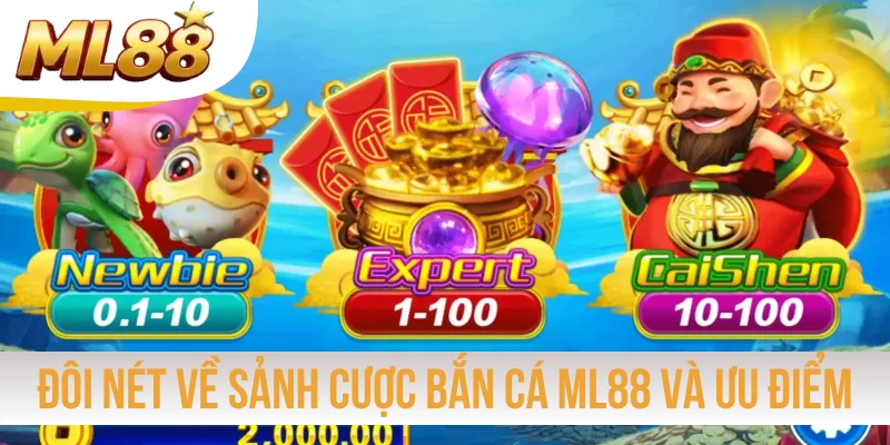 Đôi nét về sảnh cược bắn cá ML88 và ưu điểm